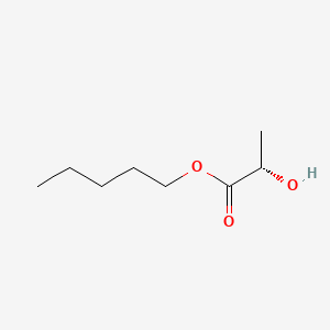 Propanoic acid, 2-hydroxy-, pentyl ester, (2S)-