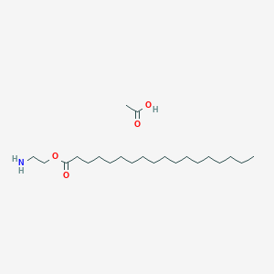 2-(Stearoyloxy)ethylammonium acetate