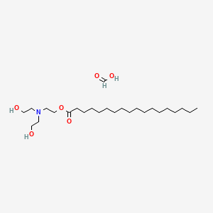 Bis(2-hydroxyethyl)(2-(stearoyloxy)ethyl)ammonium formate