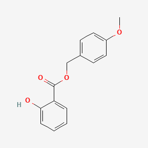 Benzoic acid, 2-hydroxy-, (4-methoxyphenyl)methyl ester