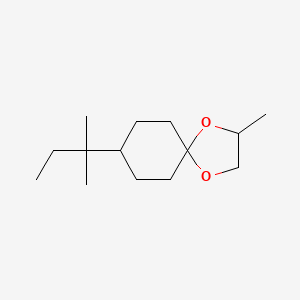 8-(1,1-Dimethylpropyl)-2-methyl-1,4-dioxaspiro(4.5)decane