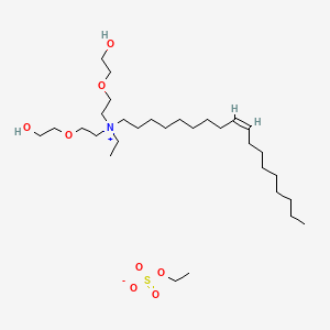 Ethylbis(2-(2-hydroxyethoxy)ethyl)oleylammonium ethyl sulphate