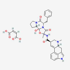 5'alpha-Benzyl-12'-hydroxy-2'-methylergotaman-3',6',18-trione maleate