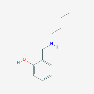 B1267993 2-[(Butylamino)methyl]phenol CAS No. 62498-73-1