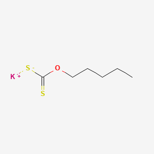 molecular formula C6H11KOS2 B1267995 戊基黄原酸钾 CAS No. 2720-73-2