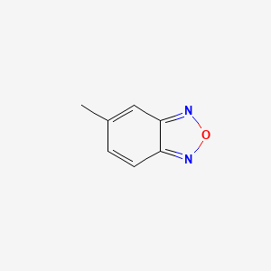 molecular formula C7H6N2O B1268016 5-Methylbenzofurazan CAS No. 20304-86-3
