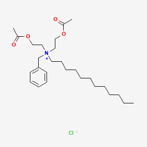 Bis[2-(acetoxy)ethyl]benzyldodecylammonium chloride