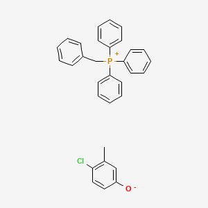 benzyl(triphenyl)phosphanium;4-chloro-3-methylphenolate