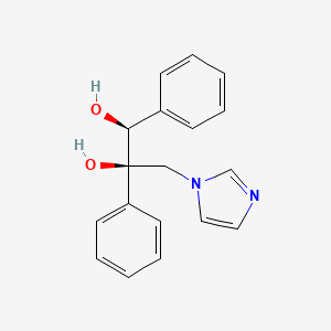 1,2-Propanediol, 1,2-diphenyl-3-(1H-1,2,4-triazol-1-yl)-, rel-(1S,2R)-