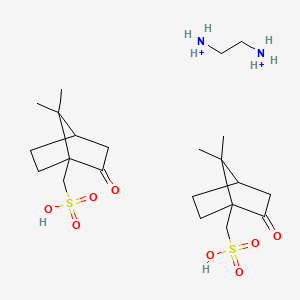 Ethylenediammonium (1)-bis(2-oxobornane-10-sulphonate)