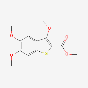 Methyl 3,5,6-trimethoxybenzo[b]thiophene-2-carboxylate