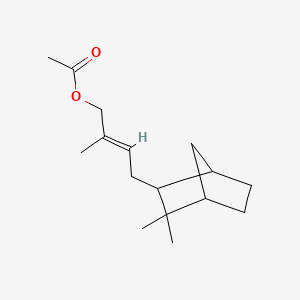 (3,3-Dimethyl-2-norbornyl)-2-methyl-2-buten-1-yl acetate