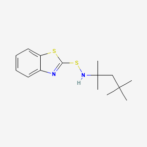 N-(1,1,3,3-Tetramethylbutyl)benzothiazole-2-sulphenamide