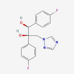 1,2-Propanediol, 1,2-bis(4-fluorophenyl)-3-(1H-1,2,4-triazol-1-yl)-, (1S,2R)-