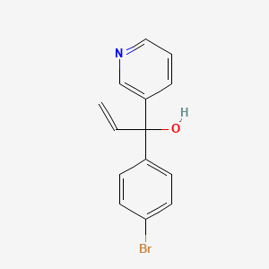 alpha-(4-Bromophenyl)-alpha-vinylpyridine-3-methanol