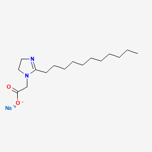 Sodium 4,5-dihydro-2-undecyl-1H-imidazole-1-acetate