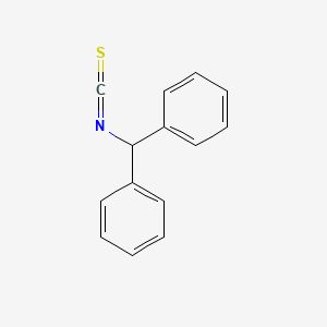 molecular formula C14H11NS B1268038 二苯甲基异硫氰酸酯 CAS No. 3550-21-8
