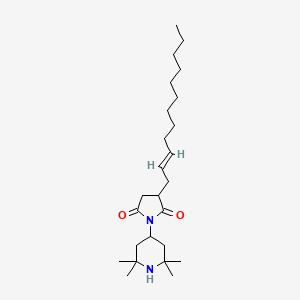 3-(2-Dodecenyl)-1-(2,2,6,6-tetramethyl-4-piperidyl)pyrrolidine-2,5-dione