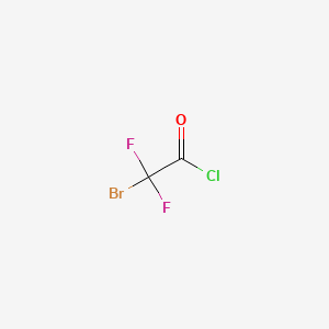 molecular formula C2BrClF2O B1268041 Bromodifluoroacetyl chloride CAS No. 3832-48-2