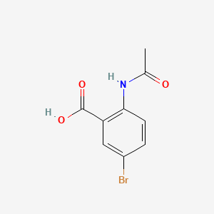 molecular formula C9H8BrNO3 B1268042 2-乙酰氨基-5-溴苯甲酸 CAS No. 38985-79-4