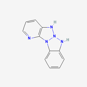 1,3,8,9,10-pentazatetracyclo[7.7.0.02,7.011,16]hexadeca-2(7),3,5,11,13,15-hexaene