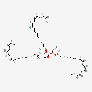 Sorbitan, tris((Z,Z,Z)-9,12,15-octadecatrienoate)