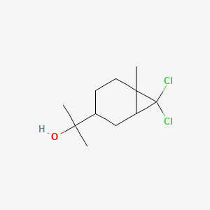 7,7-Dichloro-alpha,alpha,6-trimethylbicyclo(4.1.0)heptane-3-methanol