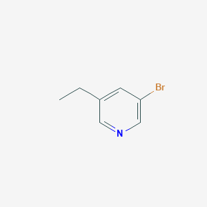 molecular formula C7H8BrN B126805 3-Bromo-5-ethylpyridine CAS No. 142337-95-9