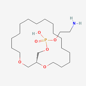 2-Aminoethyl (R)-1,4-dioxacycloicos-2-ylmethyl hydrogen phosphate