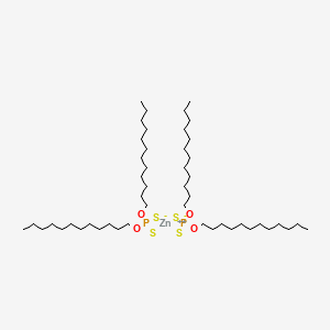 Zinc, bis(O,O-didodecyl phosphorodithioato-kappaS,kappaS')-, (T-4)-