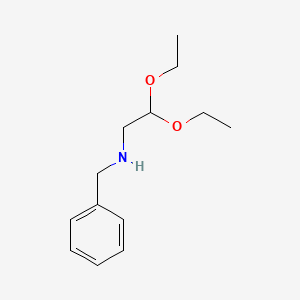 molecular formula C13H21NO2 B1268064 N-苄基氨基乙醛二乙基缩醛 CAS No. 61190-10-1