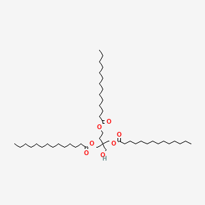 2-(Hydroxymethyl)-2-((myristoyloxy)ethyl)propane-1,3-diyl dimyristate