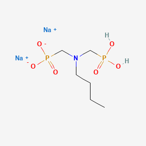 Disodium dihydrogen ((butylimino)bis(methylene))bisphosphonate