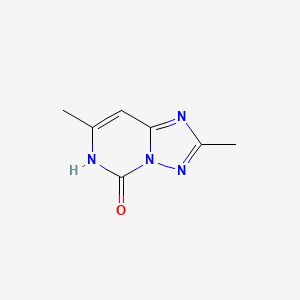 2,7-Dimethyl(1,2,4)triazolo(1,5-c)pyrimidin-5(6H)-one