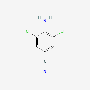 molecular formula C7H4Cl2N2 B1268074 4-氨基-3,5-二氯苯甲腈 CAS No. 78473-00-4