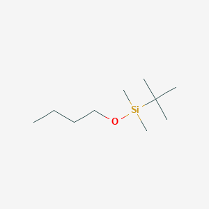 B1268102 1-Butanol, DMTBS CAS No. 37170-50-6