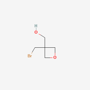 B1268106 (3-(Bromomethyl)oxetan-3-yl)methanol CAS No. 22633-44-9