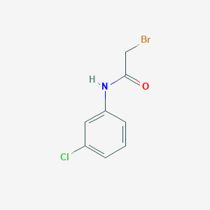 molecular formula C8H7BrClNO B1268113 2-bromo-N-(3-chlorophenyl)acetamide CAS No. 41964-65-2