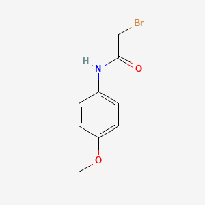 molecular formula C9H10BrNO2 B1268114 2-bromo-N-(4-methoxyphenyl)acetamide CAS No. 29182-87-4