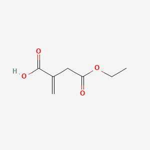 molecular formula C7H10O4 B1268119 beta-Monoethyl itaconate CAS No. 57718-07-7