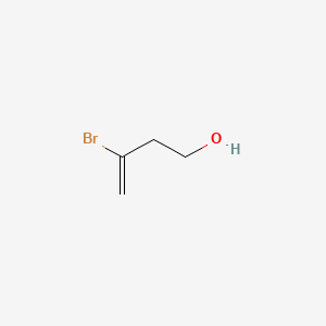 molecular formula C4H7BrO B1268125 3-Bromo-3-buten-1-ol CAS No. 76334-36-6