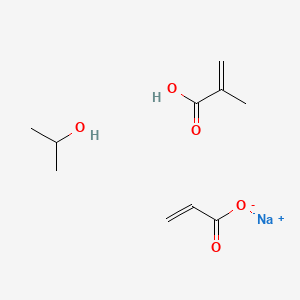 2-Propenoic acid, 2-methyl-, telomer with 2-propanol and 2-propenoic acid, sodium salt