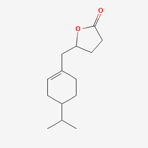 Dihydro-5-[[4-(1-methylethyl)-1-cyclohexen-1-YL]methyl]furan-2(3H)-one