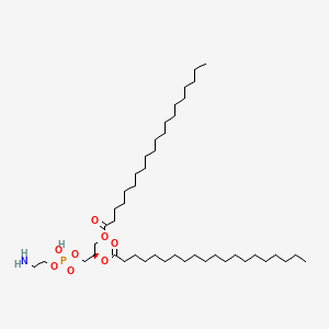 (R)-1-((((2-Aminoethoxy)hydroxyphosphinyl)oxy)methyl)ethylene diicosanoate