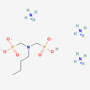 Triammonium hydrogen ((butylimino)bis(methylene))bisphosphonate