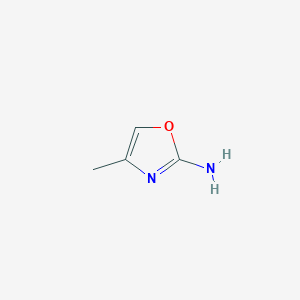 molecular formula C4H6N2O B1268135 4-Methyloxazol-2-amine CAS No. 35629-70-0