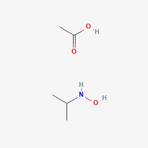 acetic acid;N-propan-2-ylhydroxylamine