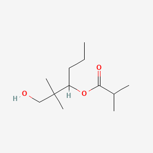 1-(2-Hydroxy-1,1-dimethylethyl)butyl isobutyrate