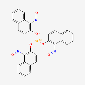 Iron, tris(1-nitroso-2-naphthalenolato-O,O')-