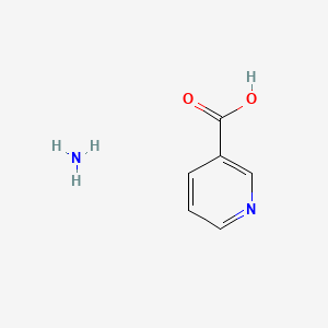 3-Pyridinecarboxylic acid, ammonium salt